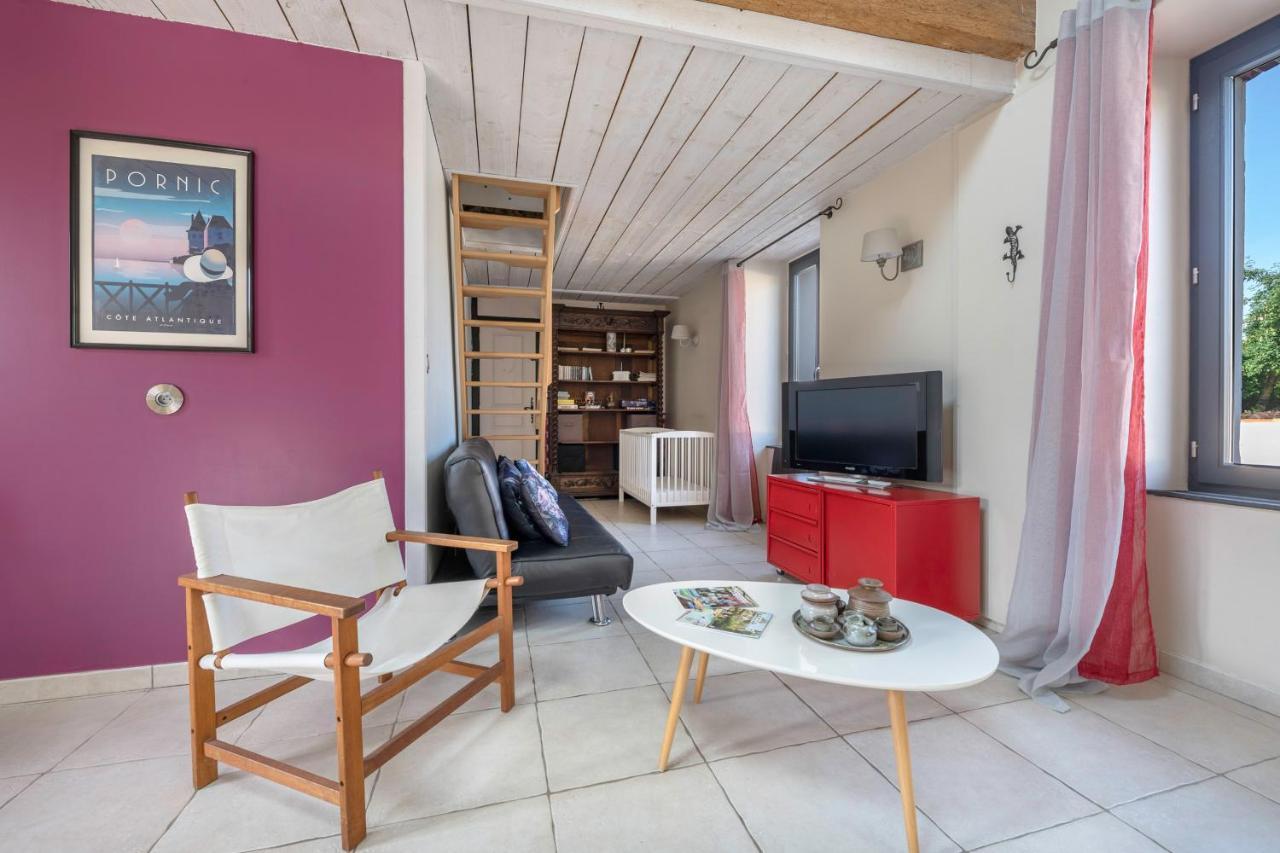 Longere Renovee A 500M Du Centre De Pornic Pour 4 Villa Exterior photo